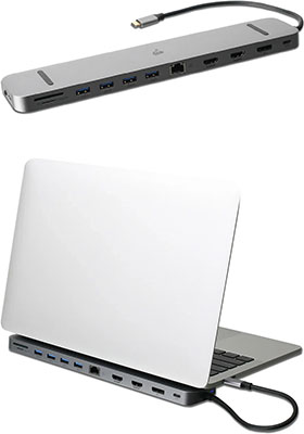 Dock Pro USB-C Triple HD Dock w/ Power Delivery 3.0 Dock Pro USB-C Triple HD Dock w/ Power Delivery 3.0