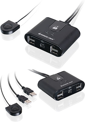 2x4 USB 2.0 Peripheral Sharing Switch 2x4 USB 2.0 Peripheral Sharing Switch