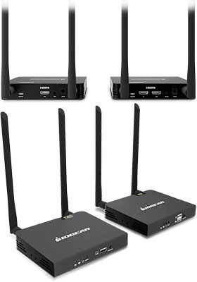 Wireless 4K HDMI Video Extension Kit w/ Keyboard-Mouse Control Wireless 4K HDMI Video Extension Kit w/ Keyboard-Mouse Control