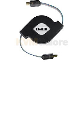 Retractable Flat HDMI 1.3 Interface Cable, 1m