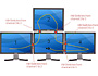 Image 4 of 4 - Move the cursor from one screen to the next, and the keyboard/mouse switching occurs instantaneously, switching to the computer associated with the screen your cursor is on.