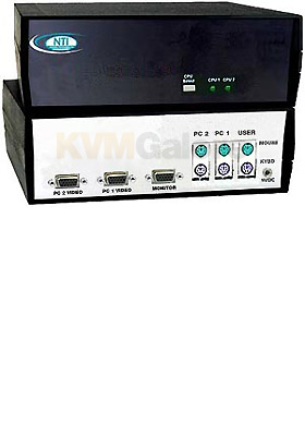 KEEMUX 2-Ports w/RS232 Control, Desktop KEEMUX 2-Ports w/RS232 Control, Desktop