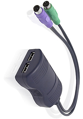 USB Keyboard/Mouse to PS/2 Adapter USB Keyboard/Mouse to PS/2 Adapter