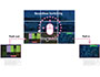 Image 5 of 6 - When integrating with the video wall, KX9970 features ATEN's patented Boundless Switching which allows operators to intuitively switch control from one computer to another by moving the mouse cursor across screens, in order to respond to any incident with escalated awareness. Furthermore, all screen contents can be "pushed" and "pulled" for prompt collaboration, sharing, and troubleshooting as required between workstations and the video wall, facilitating a streamlined control room workflow to maximize informed decision making.