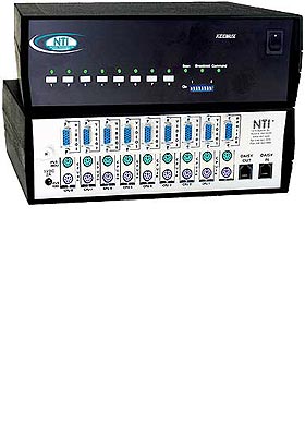 KEEMUX 4-Ports w/RS232 Control & OSD, Desktop KEEMUX 4-Ports w/RS232 Control & OSD, Desktop