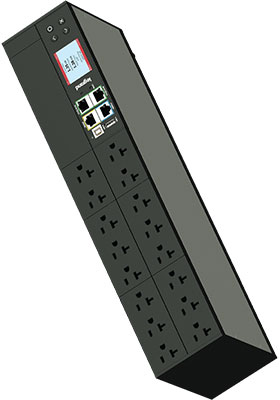 Network-Metered PDU, 2U, 30A, 120V, (16) 5-20R, L5-30P Cord