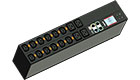 Network-Metered PDU, 2U, 30A, 208V, (12) C13 & (4) C19, L6-30P Cord