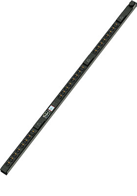 Network-Switched PDU, Zero-U, 30A, 208V, (21) C13 & (3) C19, L6-30P Cord