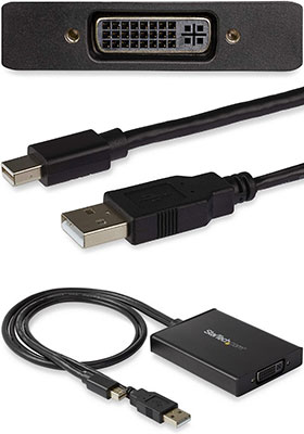 Mini DisplayPort to Dual-Link DVI Video Adapter