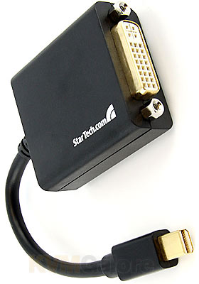 Mini DisplayPort to DVI Video Adapter