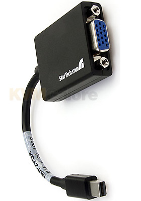 Mini DisplayPort to VGA Video Adapter Mini DisplayPort to VGA Video Adapter