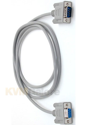 Serial Extension Cable (M/F), 10-Feet