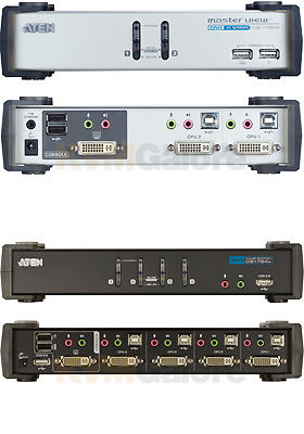 DVI+Audio USB 2.0 KVMPs