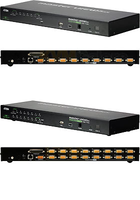 Master View Max USB/PS2 IP KVM Switches