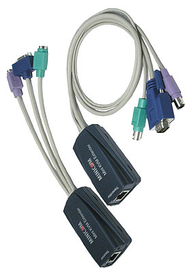 Mini KVM Extender, USB Mini KVM Extender, USB