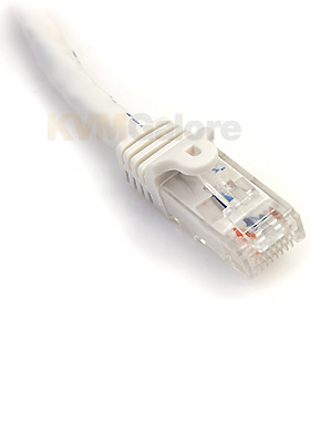 CAT-6 Snagless UTP Patch Cable (White), 3-Foot