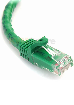 CAT-6 Snagless UTP Patch Cable (Green), 15-Foot