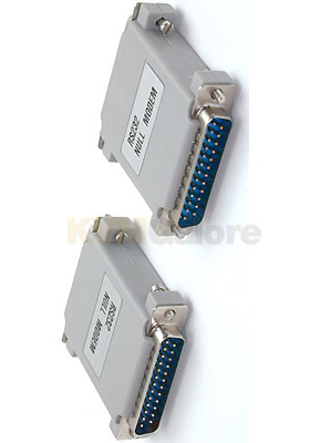 DB25 Null Modem Cable Adapter, M/M DB25 Null Modem Cable Adapter, M/M