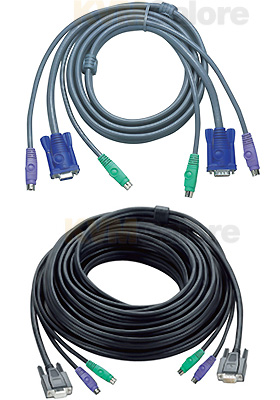 PS/2 & VGA KVM Cables