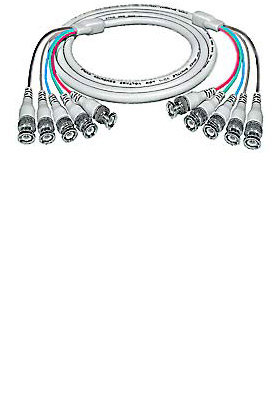 BNC Cable, 5 Mini Coaxes, 6-feet BNC Cable, 5 Mini Coaxes, 6-feet