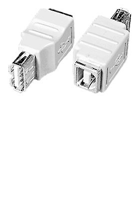 USB A Female to B Female Adapter