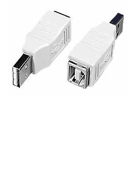 USB A Male to B Female Adapter