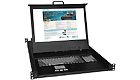 RACKMUX USB + PS/2 KVM Drawer, 17.1" - Hi-Res, Numeric Keypad