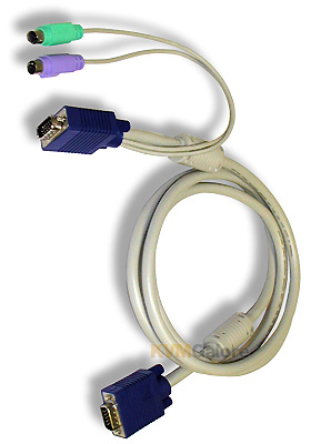 Sylphit Integrated PS/2 KVM Cable, 15-feet Sylphit Integrated PS/2 KVM Cable, 15-feet