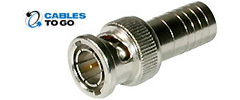 RG59/U and RG6/U Crimp BNC Connectors