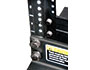Image 3 of 4 - Rackit Standard Relay Racks feature tapped holes, so no nuts are required for assembly (black rack shown).