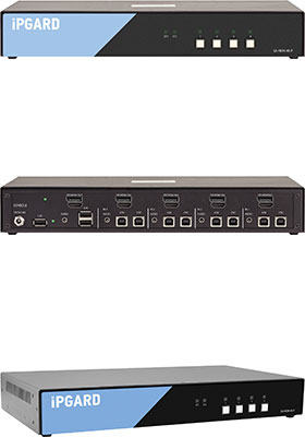 Secure HDMI/DisplayPort KVM Switches