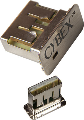 Secure USB Port Block