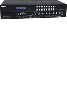 8x8 VEEMUX Low-Cost 4K HDMI Matrix Switch 8x8 VEEMUX Low-Cost 4K HDMI Matrix Switch