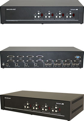 DVI/HDMI Multi-User KVM Switches