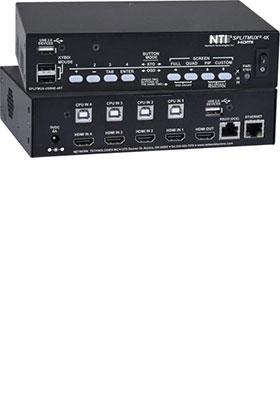 SPLITMUX 4K HDMI Multiview KVM Switches SPLITMUX 4K HDMI Multiview KVM Switches