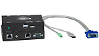 XTENDEX Hi-Res USB KVM+Audio+Additional USB Port Extender, 1000-feet