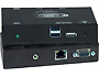 Image 1 of 2 - XTENDEX Hi-Res USB KVM+Audio Receiver with audio and additional USB port