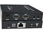 Image 1 of 4 - XTENDEX 4K 18Gbps HDMI Extender/Splitter over CAT-6/7, Transmitter unit, front and back views.