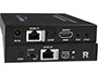 Image 2 of 4 - XTENDEX 4K 18Gbps HDMI Extender/Splitter over CAT-6/7, Receiver unit, front and back views.