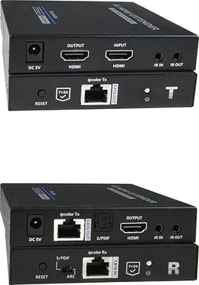 XTENDEX 4K 18Gbps HDMI Extender/Splitter over CAT-6/7 XTENDEX 4K 18Gbps HDMI Extender/Splitter over CAT-6/7