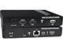 Image 1 of 3 - XTENDEX 4K 18Gbps HDMI USB Extender over CAT-6/7, Transmitter (local) unit (front and back views).