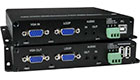 XTENDEX VGA USB KVM Extender via Fiber Optic Cable