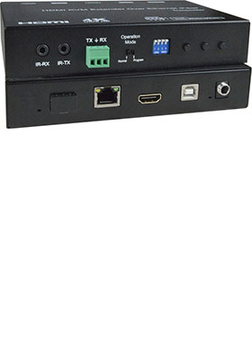 4K HDMI USB KVM over IP w/ PoE, Local Unit 4K HDMI USB KVM over IP w/ PoE, Local Unit