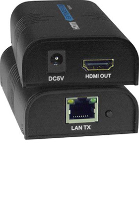 XTENDEX Low-Cost HDMI over Gigabit IP Network Range Extender