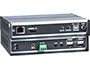 Image 2 of 5 - 4K HDMI USB KVM over IP, back view (Local unit at the top; remote unit at the bottom).
