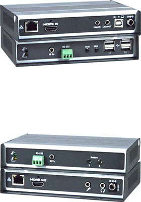 4K HDMI USB KVM over IP, Local Unit 4K HDMI USB KVM over IP, Local Unit