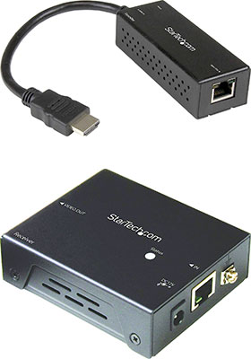 HDMI over CATx HDBaseT Extender w/ Compact Transmitter