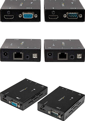 HDMI over CATx HDBaseT Extender w/ RS-232, IR, PoC