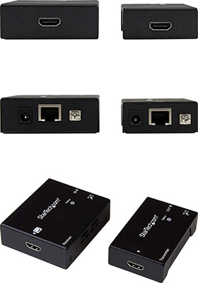 HDMI over CATx HDBaseT Extender w/ PoC, 330 Feet
