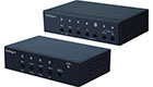 4x Video-Input with Audio to HDMI Switcher/Scaler/Extender